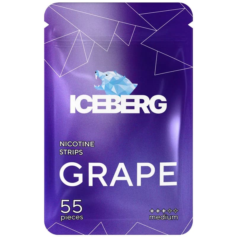 ICEBERG Nicotine Strips Grape 3.7g