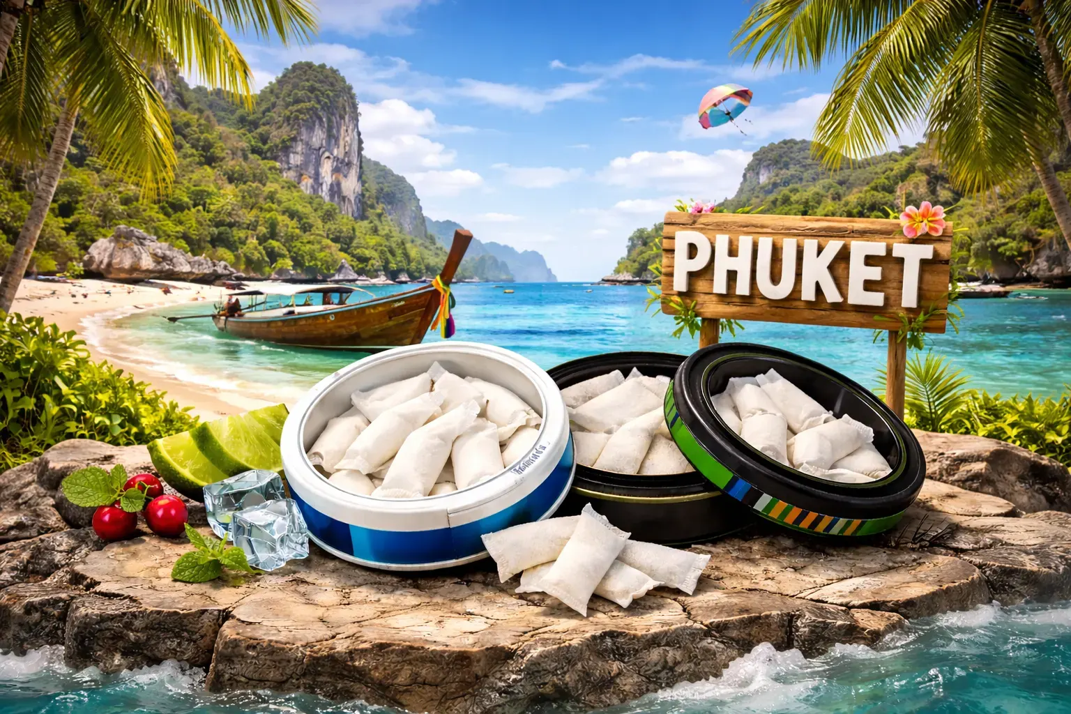 Buy snus and nicotine pouches in Phuket with fast delivery in 1–2 hours. Wide selection of strong tobacco-free nicotine pouches at Nicokaz with reliable service across Phuket.